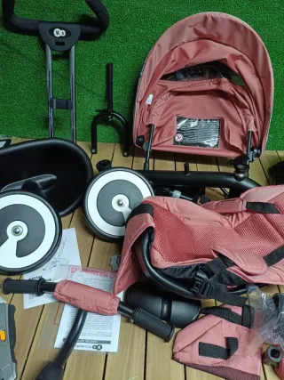 Triciclo Kinderkraft Aston Evolutivo Rosa