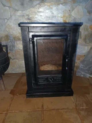 Estufa salamandra hierro
