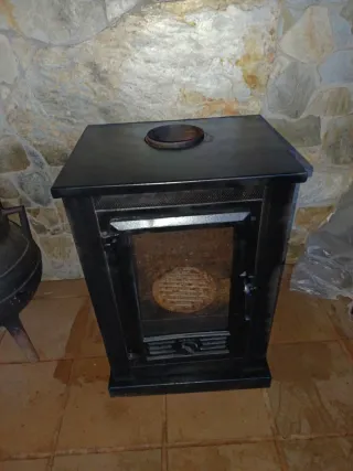 Estufa salamandra hierro