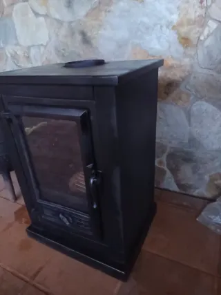 Estufa salamandra hierro