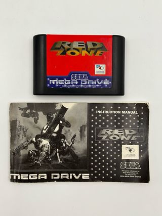 Red Zone Mega Drive Sega