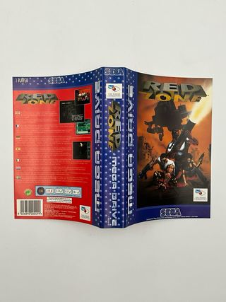 Red Zone Mega Drive Sega