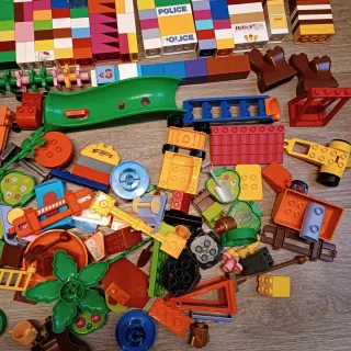 Lote 500 piezas Compatibles Lego Duplo