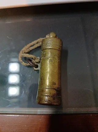 Antiche scatole in ottone decorate