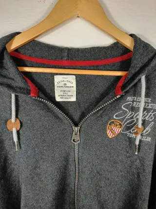 Sudadera Tom Tailor Gris con Capucha