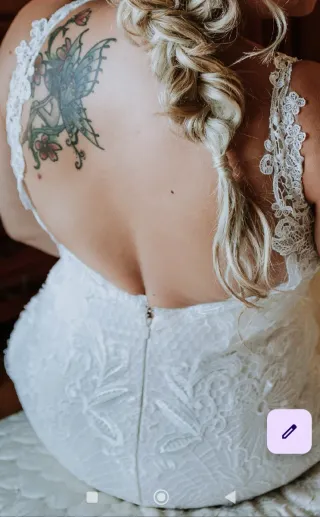 Vestido de Novia Encaje Blanco