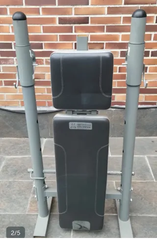 Banco de pesas Domyos BM210 plegable Decathlon