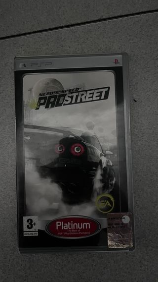 PSP Need for Speed Pro Street Platinum