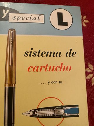 Cartel Publicidad plumas Lamy Años 60