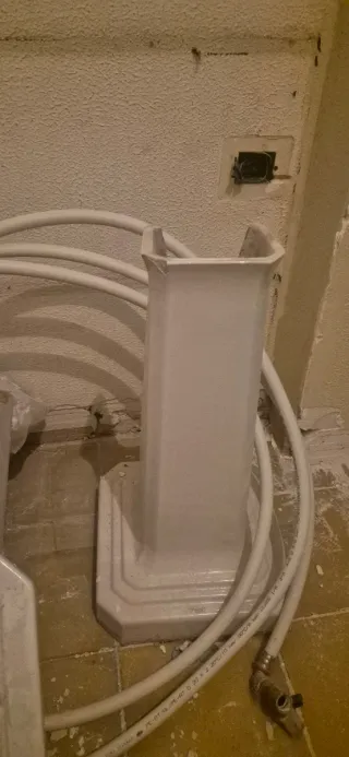 Lavabo porcelana antiguo vintage lavamanos retro