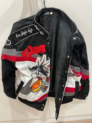 Chaqueta Bomber Slug Worm Racing Moto