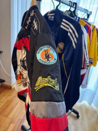 Chaqueta Bomber Slug Worm Racing Moto