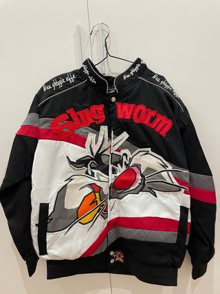 Chaqueta Bomber Slug Worm Racing Moto