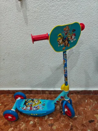Patinete Patrulla Canina 3 Ruedas