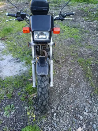 Yamaha TW 200 todo caminos Negra/Azul