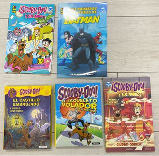 Lote libros infantiles de scooby doo