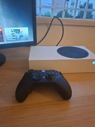 Xbox Series S + Mando Elite 2 + Monitor