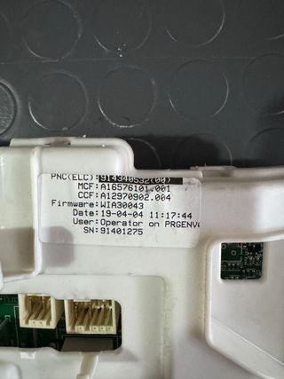 Scheda madre lavatrice Electrolux EW6S526W