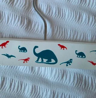 Lote 25 Perchas Infantiles Madera