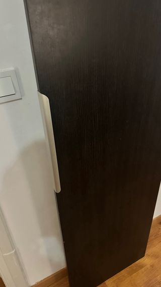 Puerta armario IKEA PAX 50cm Negro Marrón + Bisagr
