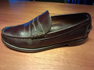Sebago mocasines piel marrón