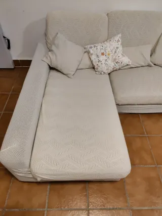 Sofá 3 plazas 250cm beige