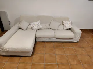 Sofá 3 plazas 250cm beige