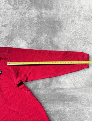 Sudadera Champion Vintage Roja - Logo Bordado -