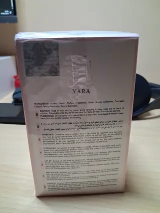 Perfume Yara Lattafa 100ml