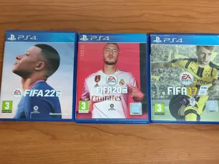 Lote FIFA 17, 20 y 22 PS4/PS5