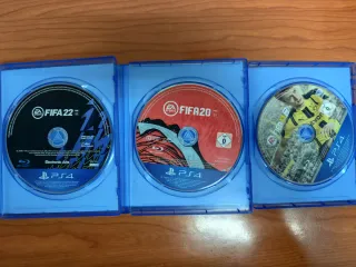 Lote FIFA 17, 20 y 22 PS4/PS5