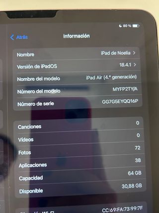 iPad Air 4ª Gen oro rosa + Apple Pencil 2ª Gen