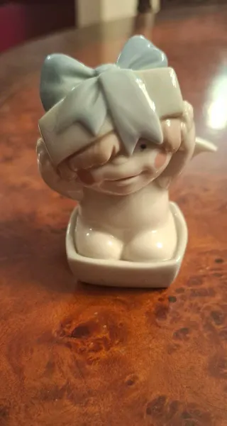 3 Figuras Lladro-Nao Querubines Traviesos