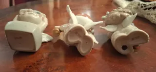 3 Figuras Lladro-Nao Querubines Traviesos