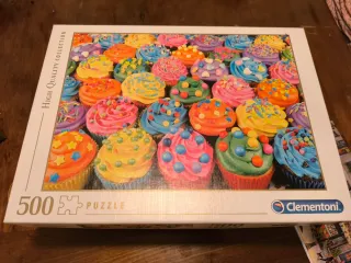 Puzzle 500 Piezas Clementoni Cupcakes