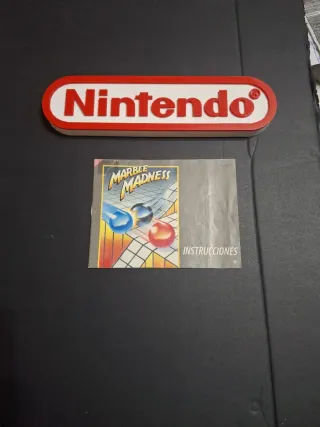 Manual NES Marble Madness (ESP) Nintendo