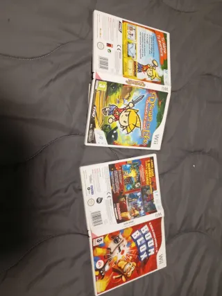 2 Juegos Wii: Drawn to Life y Boom Blox