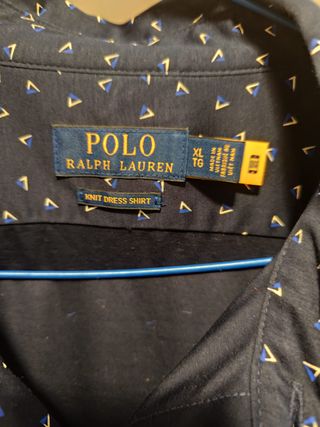 Camisa Polo Ralph Lauren Azul Talla XL
