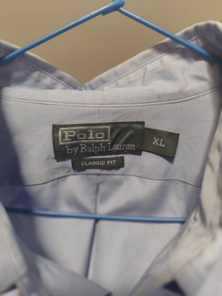 Camisa Polo Ralph Lauren Azul Talla XL