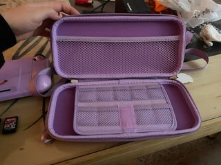 Nintendo Switch Rosa + Funda + 3 Juegos