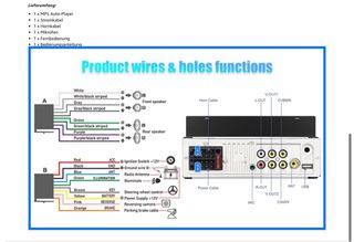 NUEVO! Radio Coche 1 DIN Carplay Inalámbrico