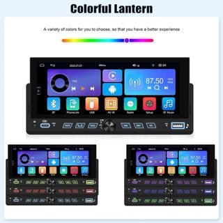 NUEVO! Radio Coche 1 DIN Carplay Inalámbrico