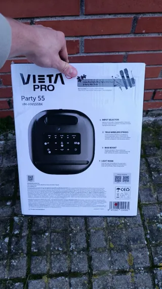 Altavoz Vieta Pro Party 55 con Micrófono