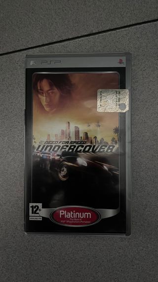 PSP Need For Speed Undercover Platinum
