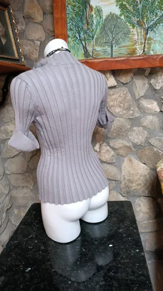 Jersey Y2K MCbling Vintage Gris