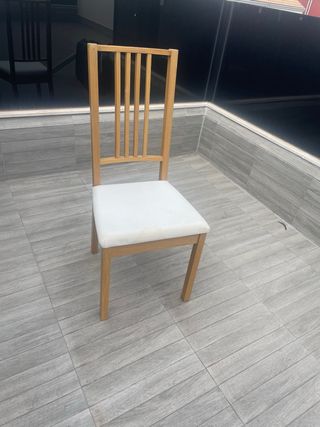 Pack 6 Sillas Comedor Madera Ikea
