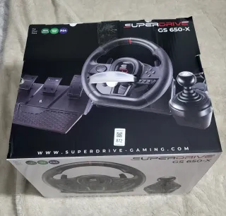 Volante Superdrive GS650-X con Palanca