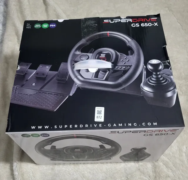 Volante Superdrive GS650-X con Palanca