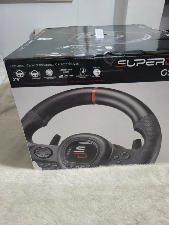 Volante Superdrive GS650-X con Palanca