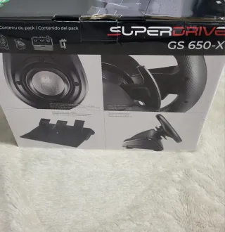 Volante Superdrive GS650-X con Palanca
